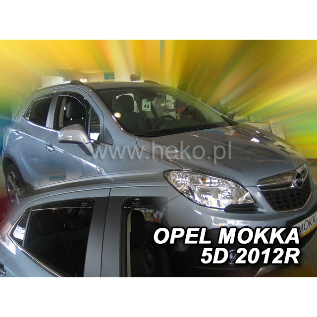 Ofuky oken Opel Mokka 5D 2012- přední + zadní | Heko