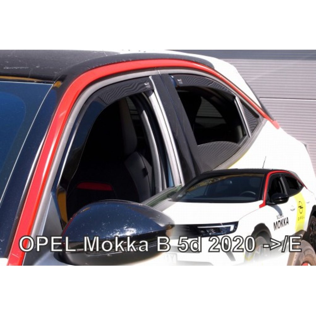 Ofuky oken Opel Mokka 5D 2020- přední + zadní | Heko