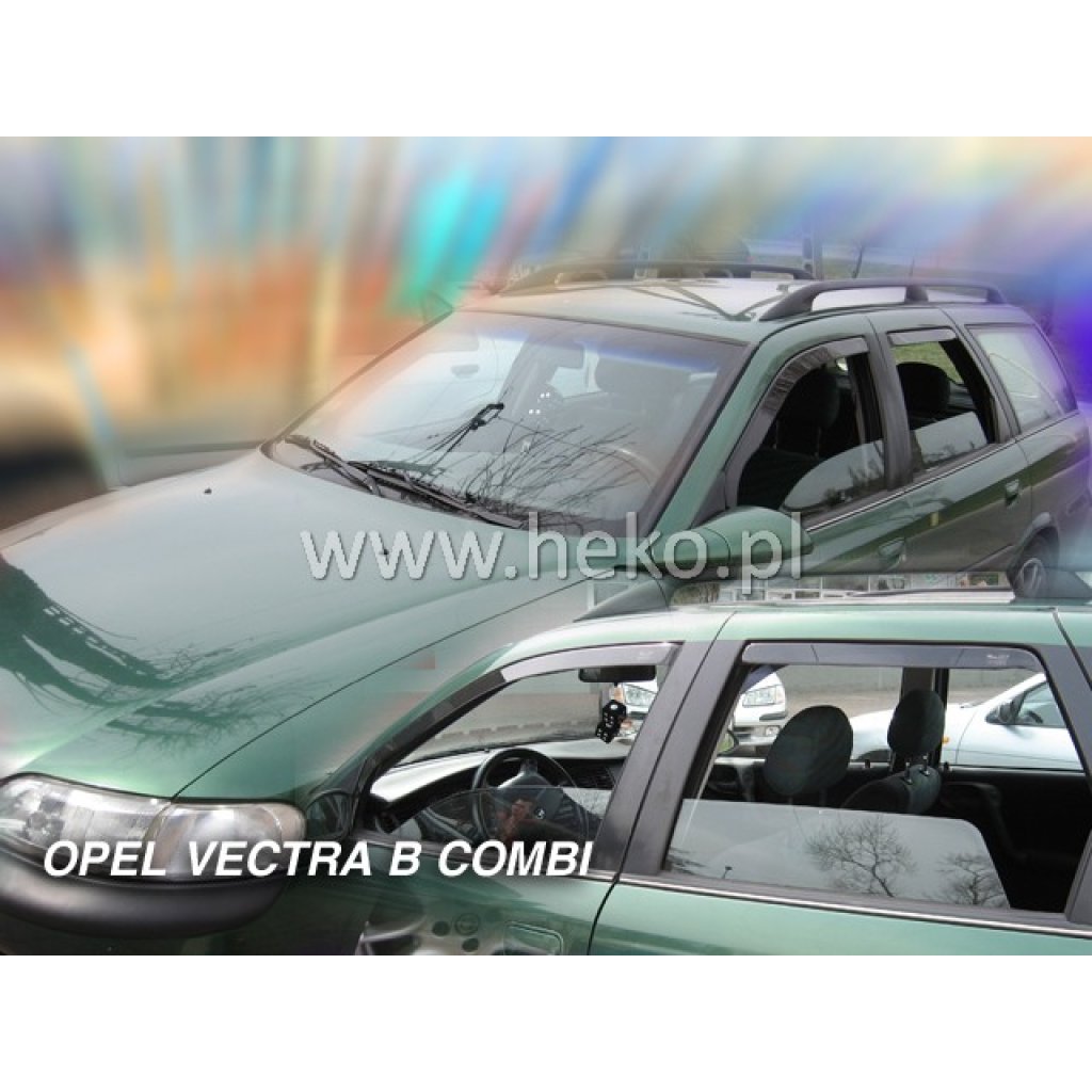 Ofuky oken Opel Vectra B 5D 1996-2002 přední + zadní combi | Heko