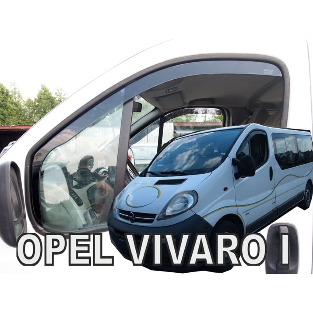 Ofuky oken Opel Vivaro I 2D 2001- přední dlouhé | Heko
