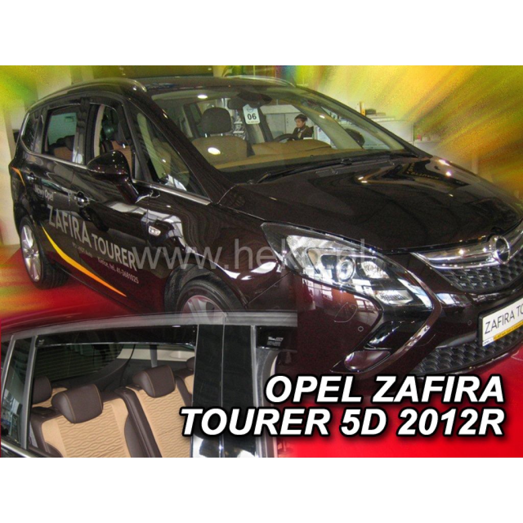 Ofuky oken Opel Zafira Tourer C 5D 2012- přední + zadní | Heko