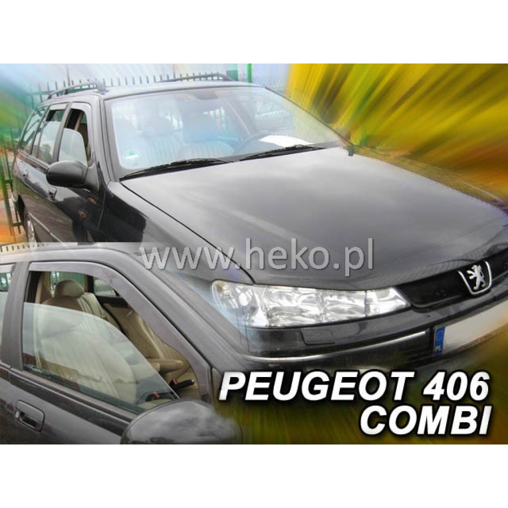 Ofuky oken Peugeot 406 1996- přední | Heko