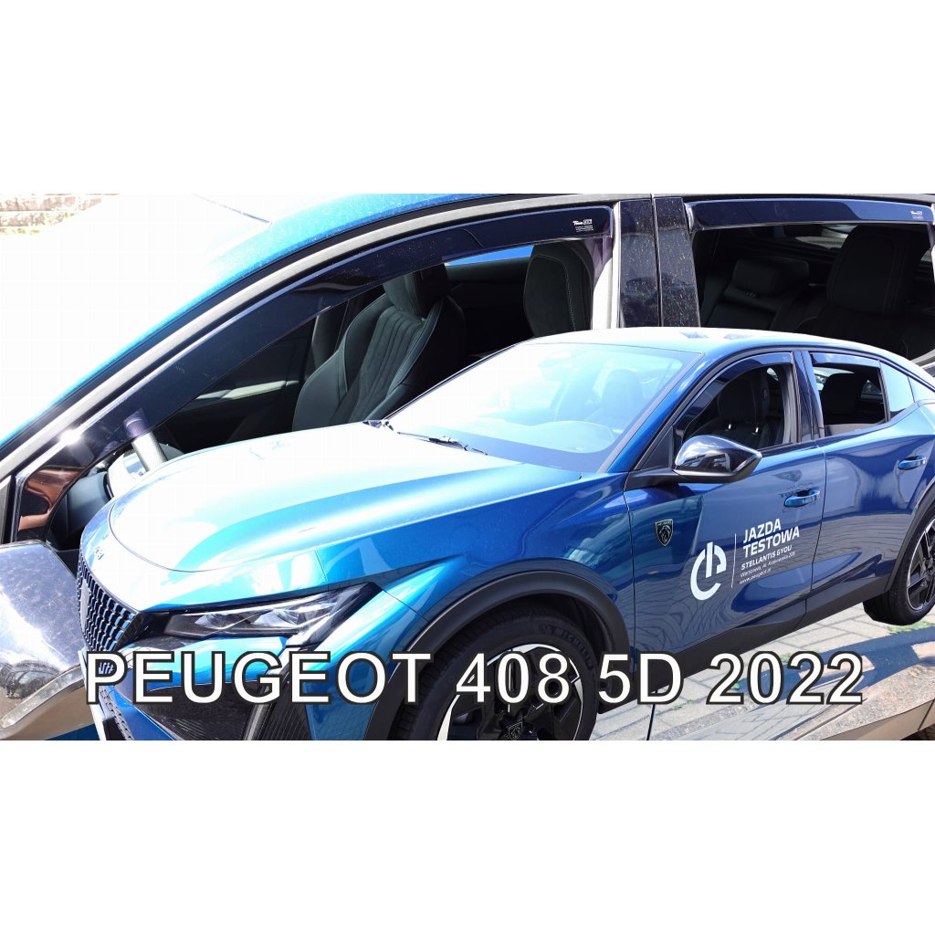 Ofuky oken Peugeot 408 5dv 2022- přední + zadní | Heko