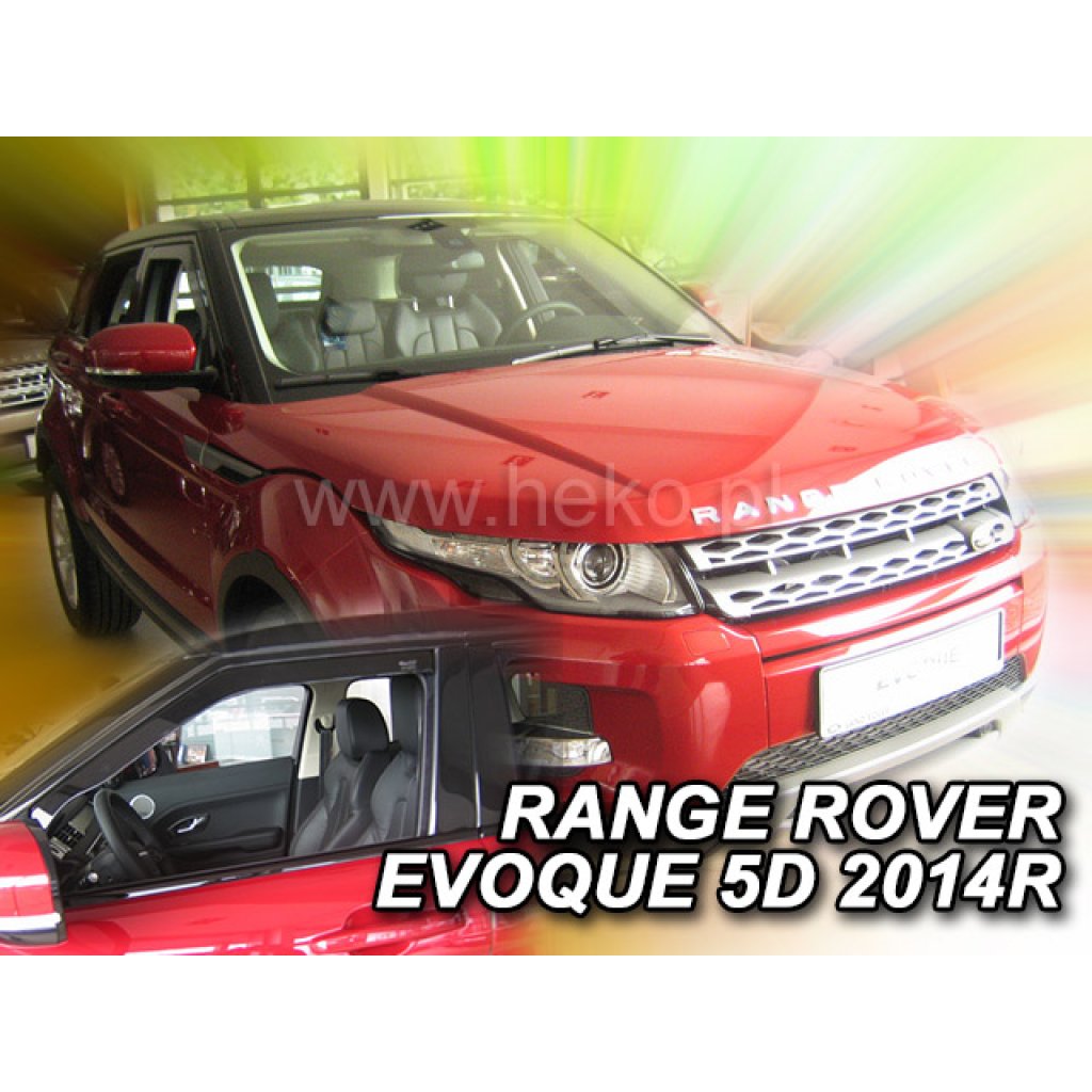 Ofuky oken Range Rover Evoque 5D 2011- přední | Heko