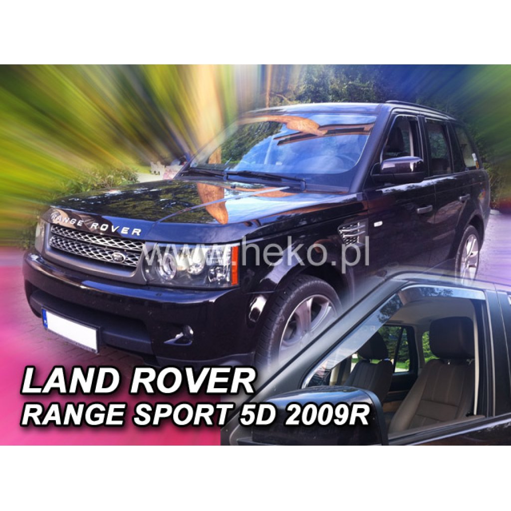 Ofuky oken Range Rover Sport 5D 2005- přední | Heko