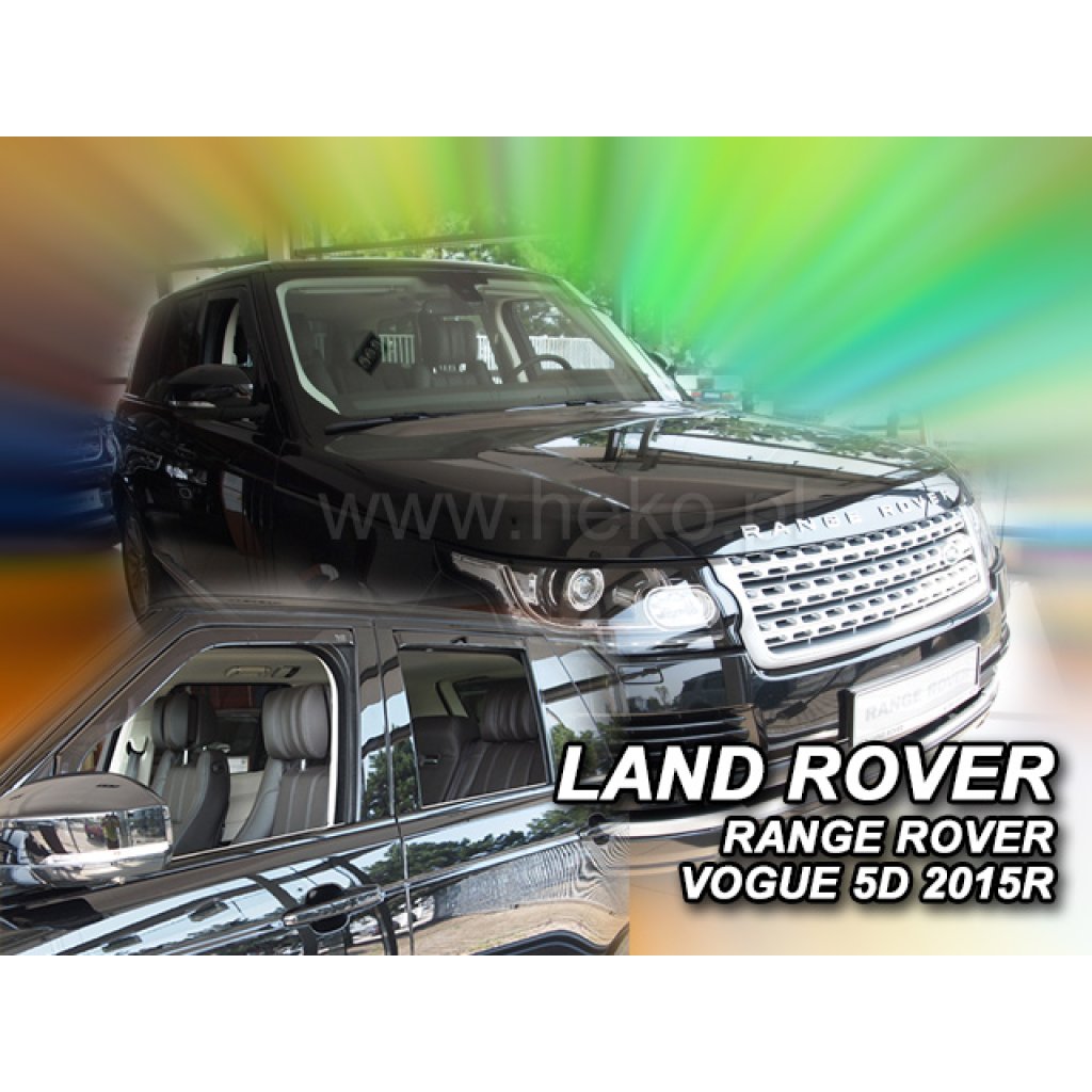 Ofuky oken Range Rover Voque IV 5D 2012- přední + zadní | Heko