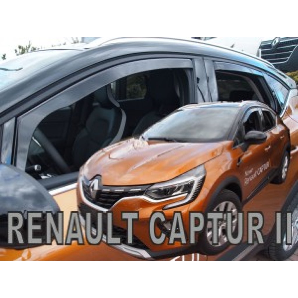 Ofuky oken Renault Captur 5D 2019- přední + zadní | Heko