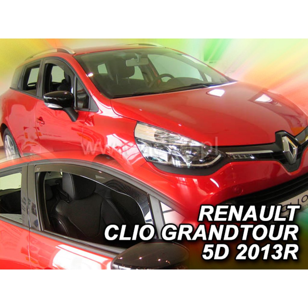 Ofuky oken Renault Clio IV 5D 2012- přední | Heko