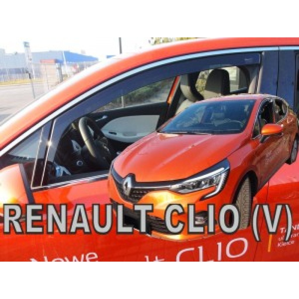 Ofuky oken Renault Clio V 5D 2019- přední | Heko