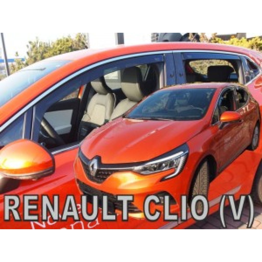 Ofuky oken Renault Clio V 5D 2019- přední + zadní | Heko