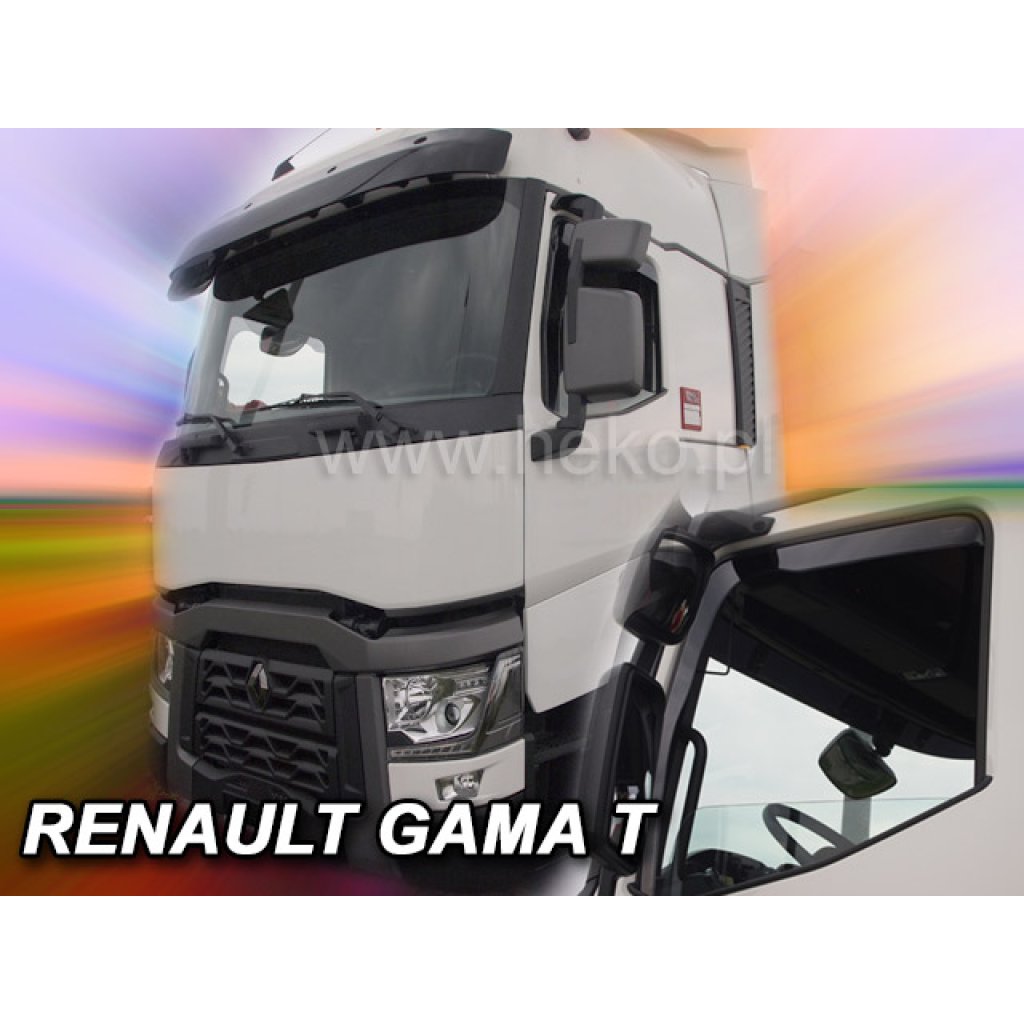 Ofuky oken Renault Gama T 2014- přední | Heko
