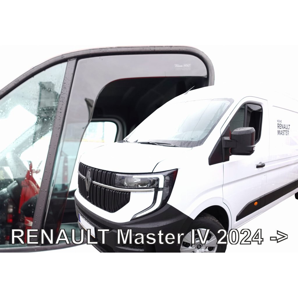 Ofuky oken Renault Master 2024- přední dlouhé | Heko