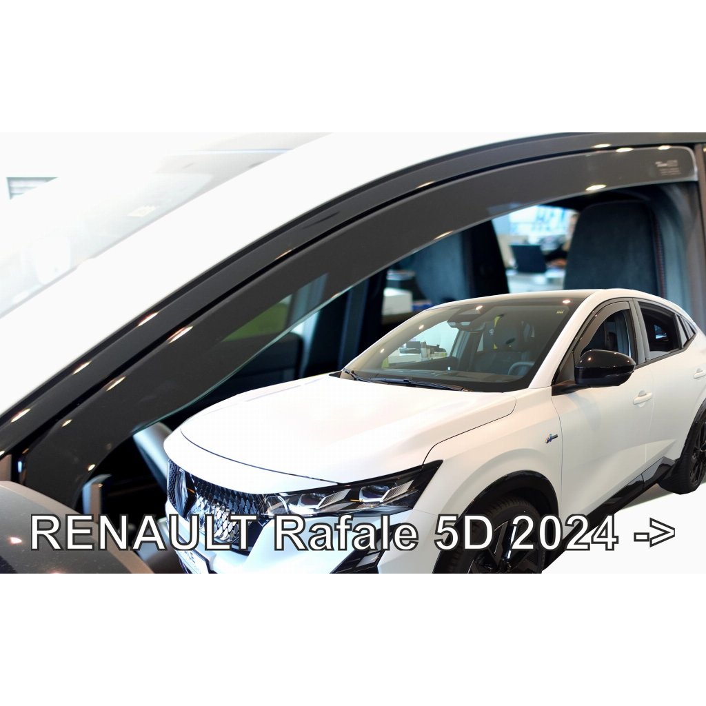 Ofuky oken Renault Rafale 5dv 2024- přední | Heko