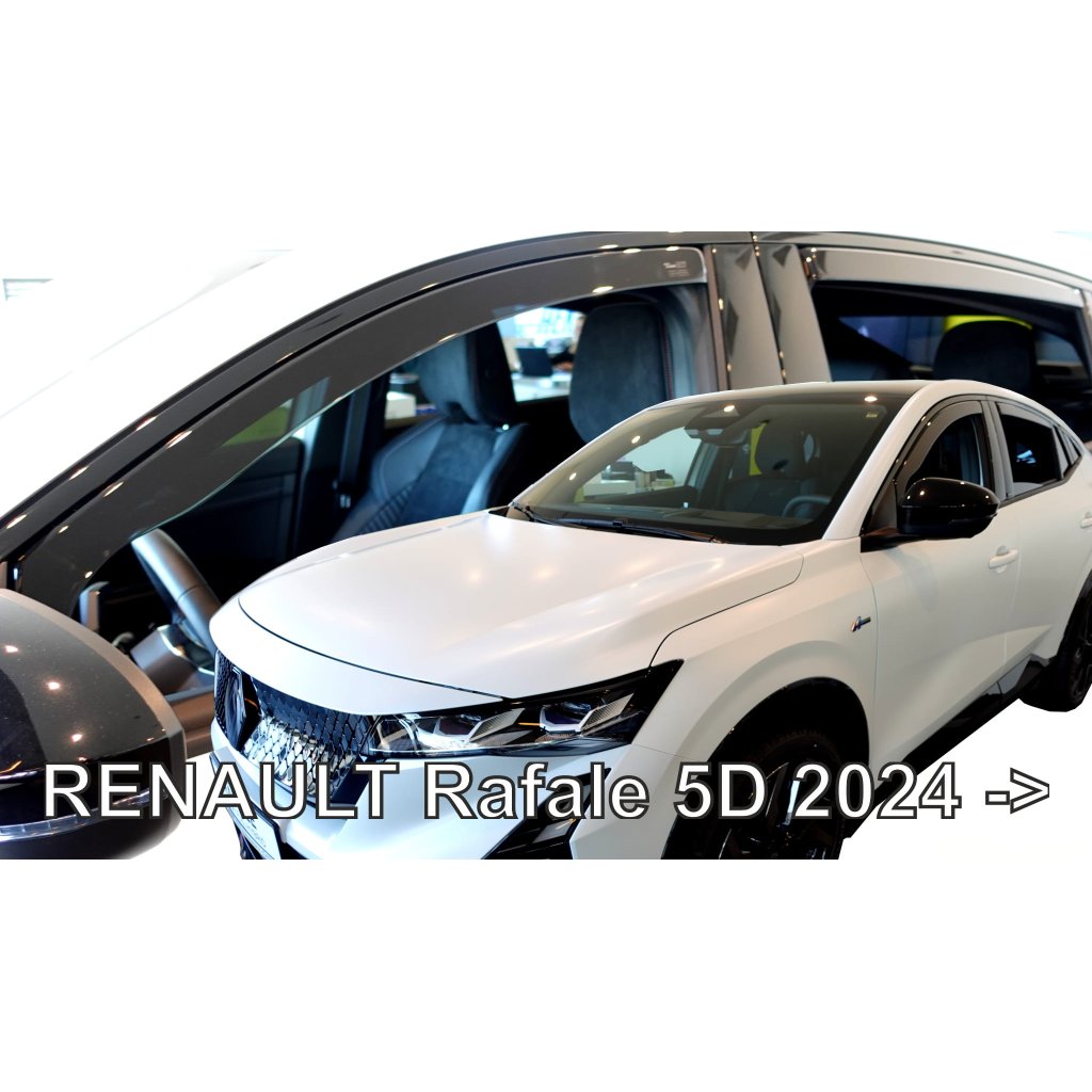 Ofuky oken Renault Rafale 5dv 2024- přední + zadní | Heko