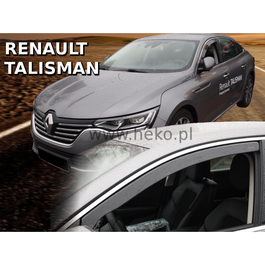 Ofuky oken Renault Talisman 4D 2016- přední | Heko