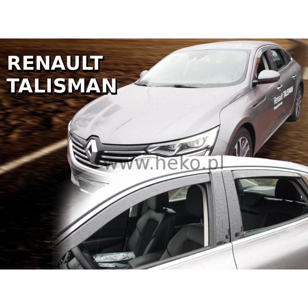 Ofuky oken Renault Talisman 4D 2016- přední + zadní | Heko