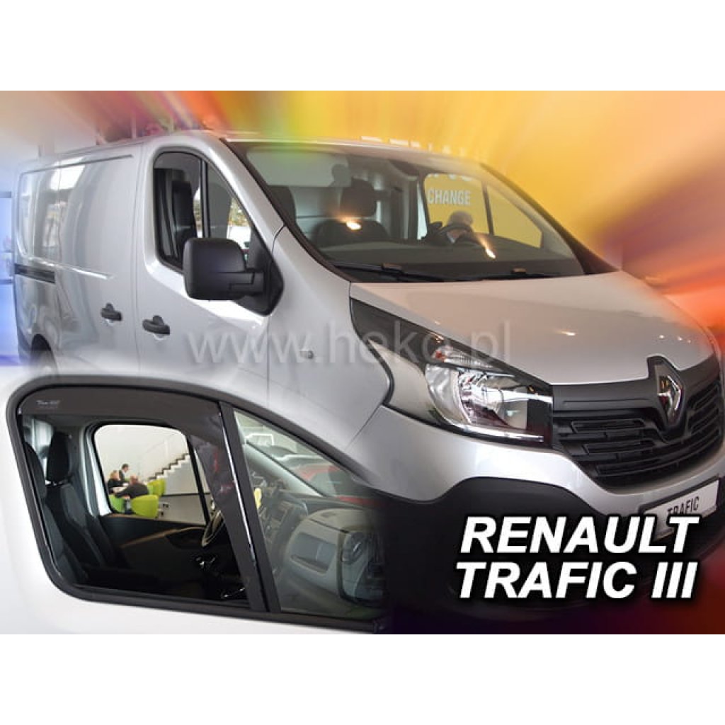 Ofuky oken Renault Trafic III 2014 přední | Heko