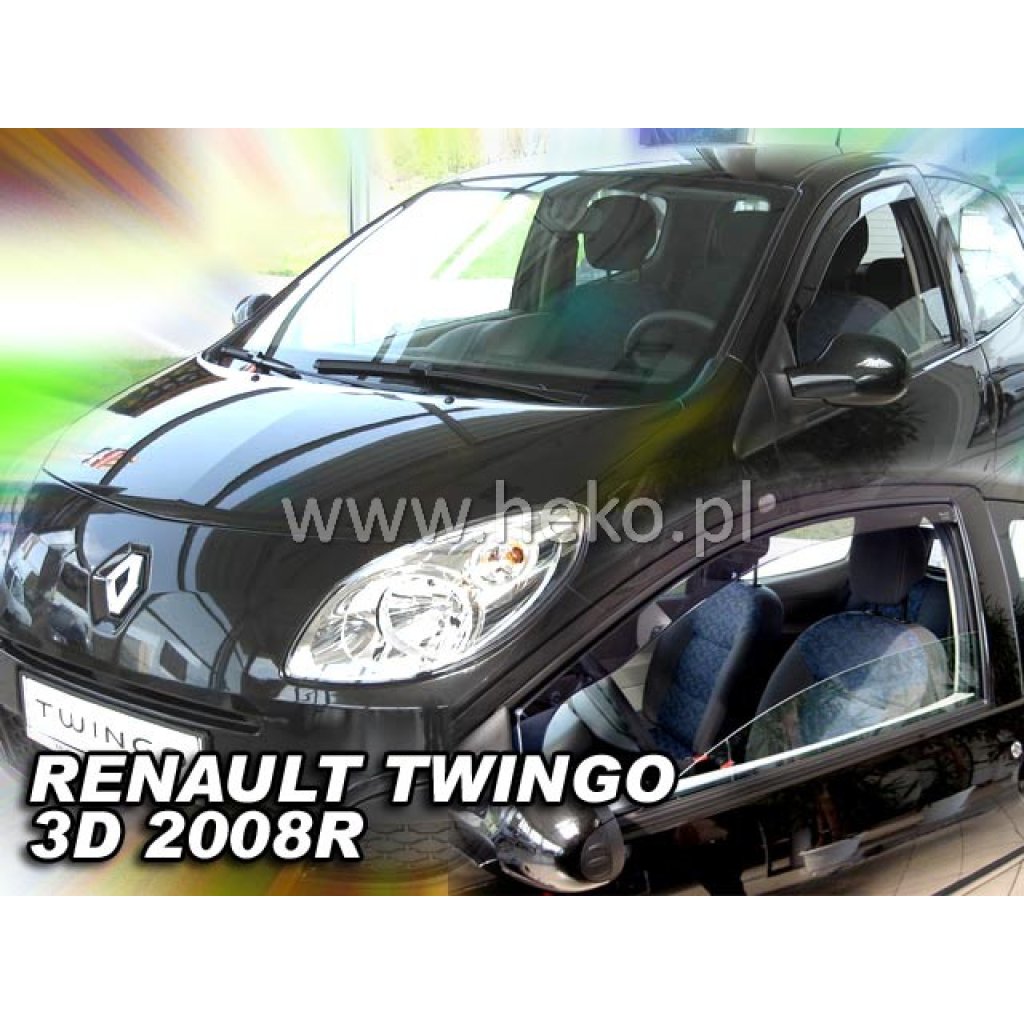 Ofuky oken Renault Twingo 3D 2008- přední | Heko