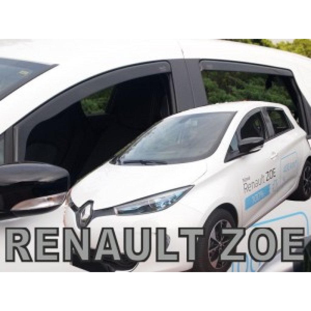 Ofuky oken Renault Zoe 5D 2012- přední + zadní | Heko
