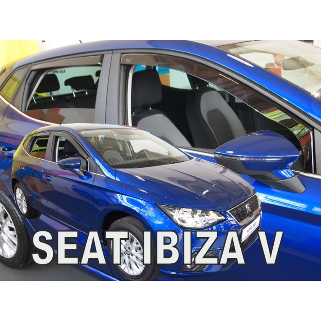 Ofuky oken Seat Ibiza 5D 2017- přední + zadní | Heko