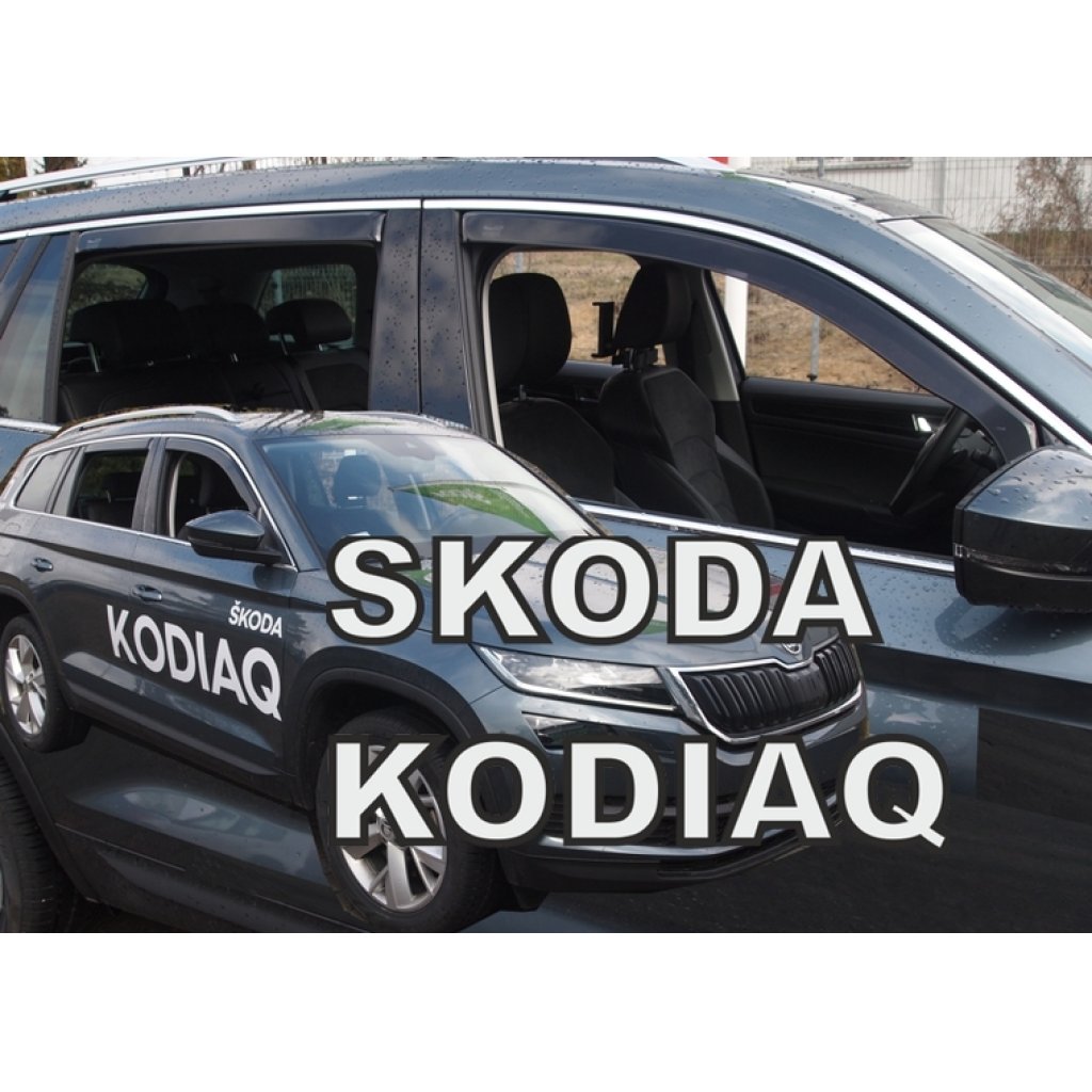 Ofuky oken Škoda Kodiaq 5D 2017- přední + zadní | Heko