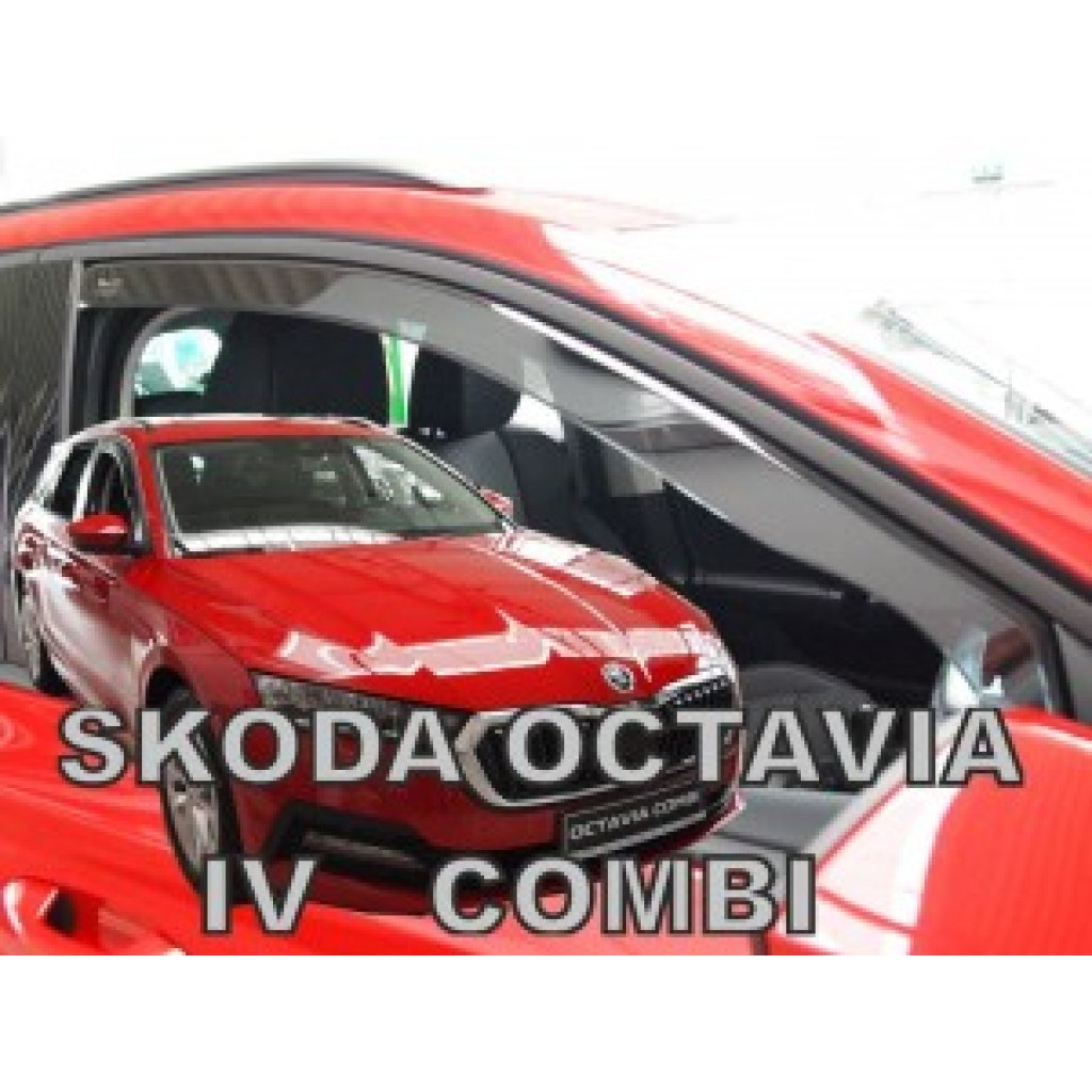 Ofuky oken Škoda Octavia IV 5D 2019- přední | Heko