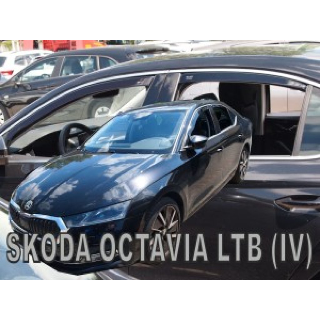 Ofuky oken Škoda Octavia IV 5D 2019- přední + zadní liftback | Heko