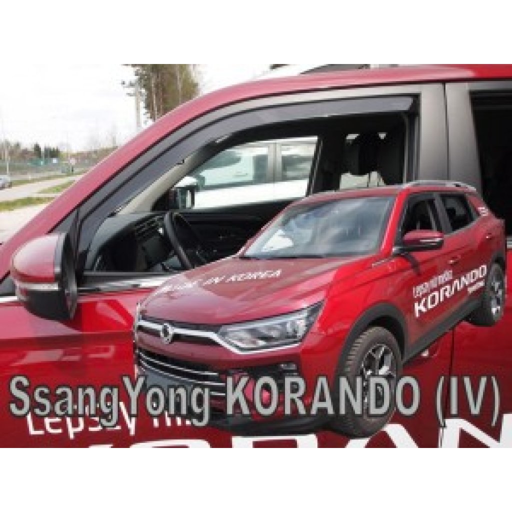 Ofuky oken SsangYong Korando IV 5D 2019- přední | Heko