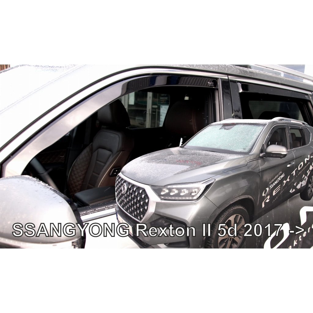Ofuky oken Ssangyong Rexton II 5dv 2017- přední + zadní | Heko