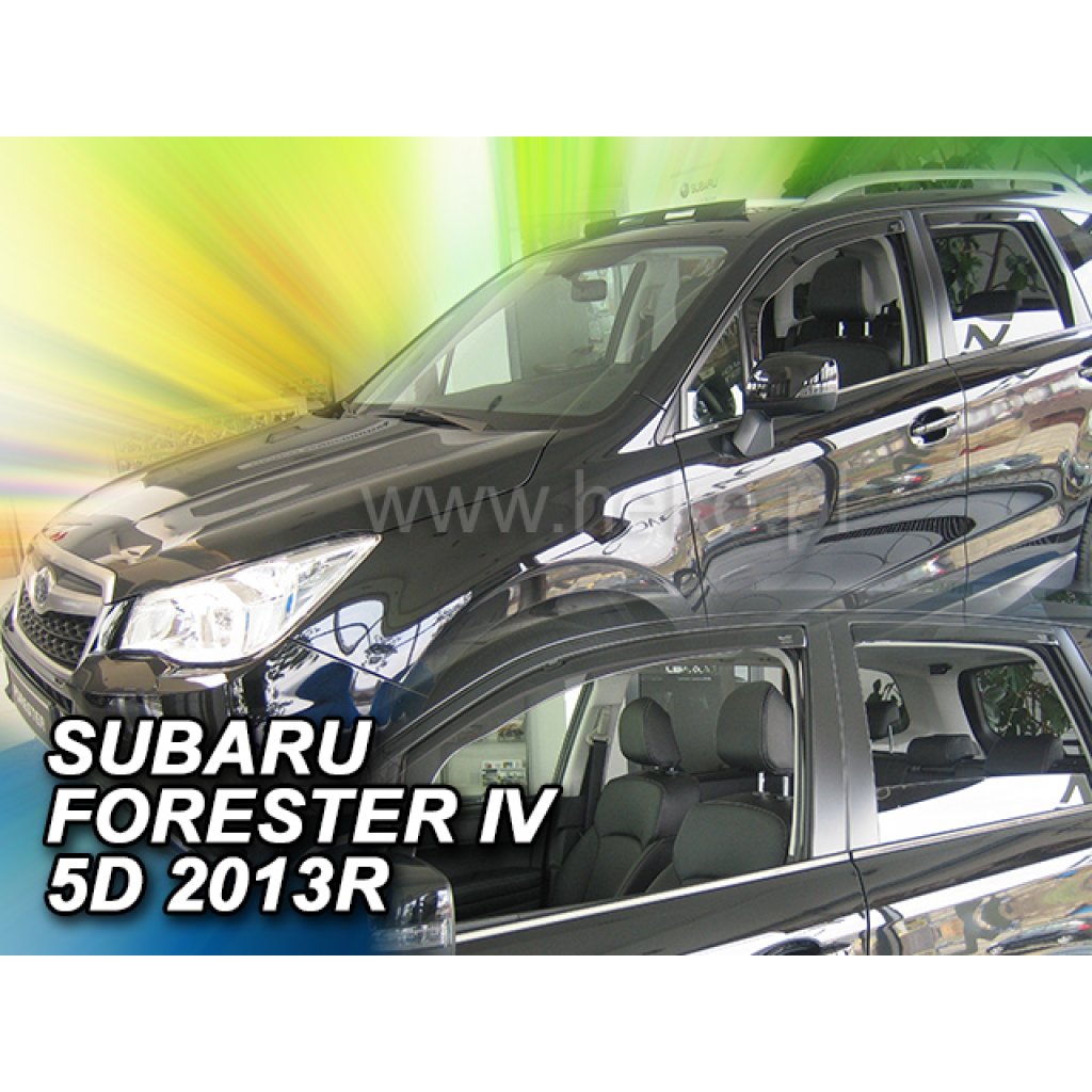 Ofuky oken Subaru Forester IV 2013- přední + zadní | Heko
