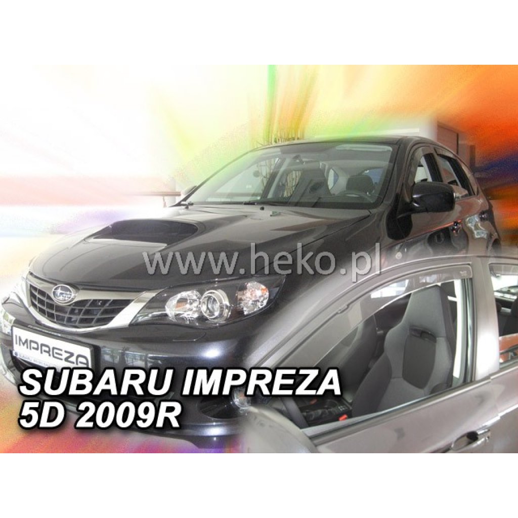 Ofuky oken Subaru Impreza GH 5D 2008- přední | Heko