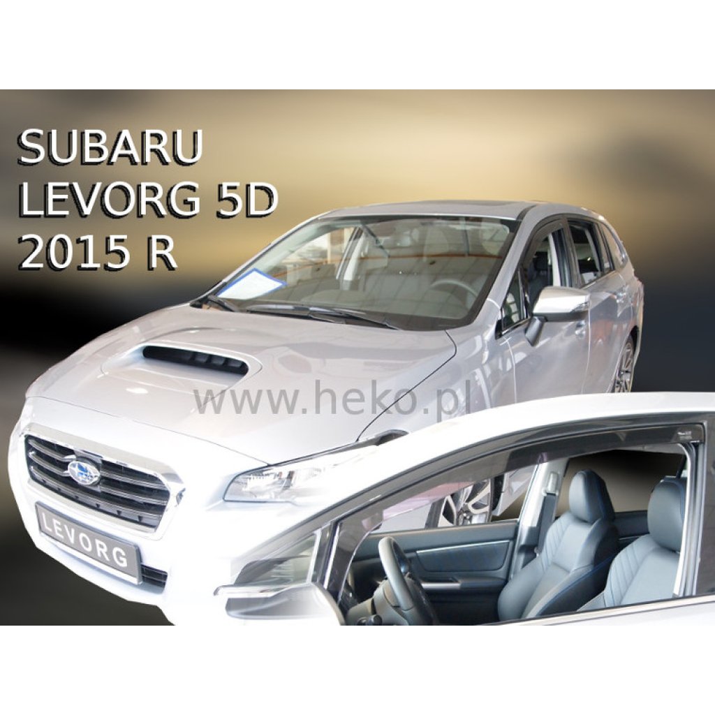 Ofuky oken Subaru Levorg 5D 2015- přední | Heko