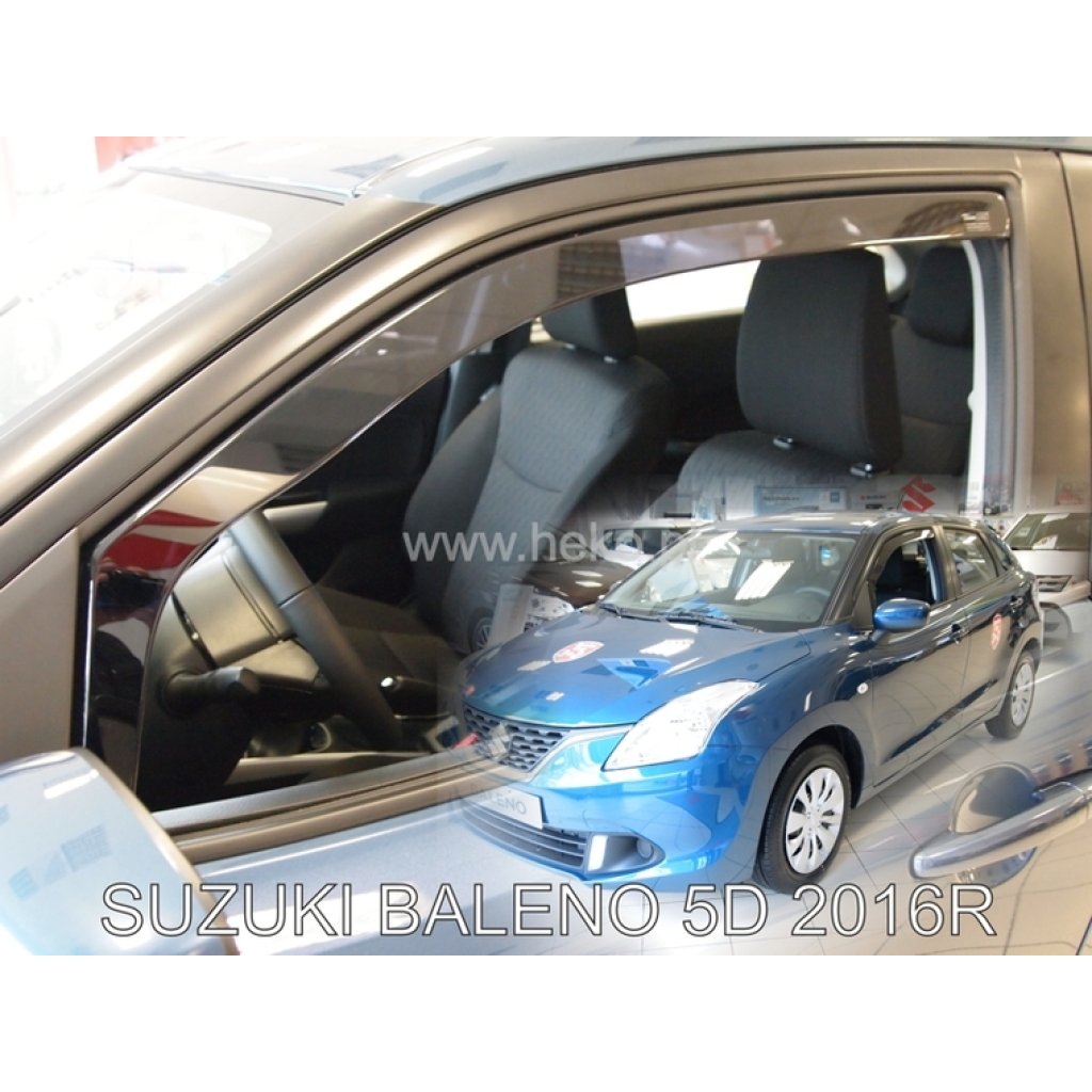 Ofuky oken Suzuki Baleno 5D 2016- přední | Heko