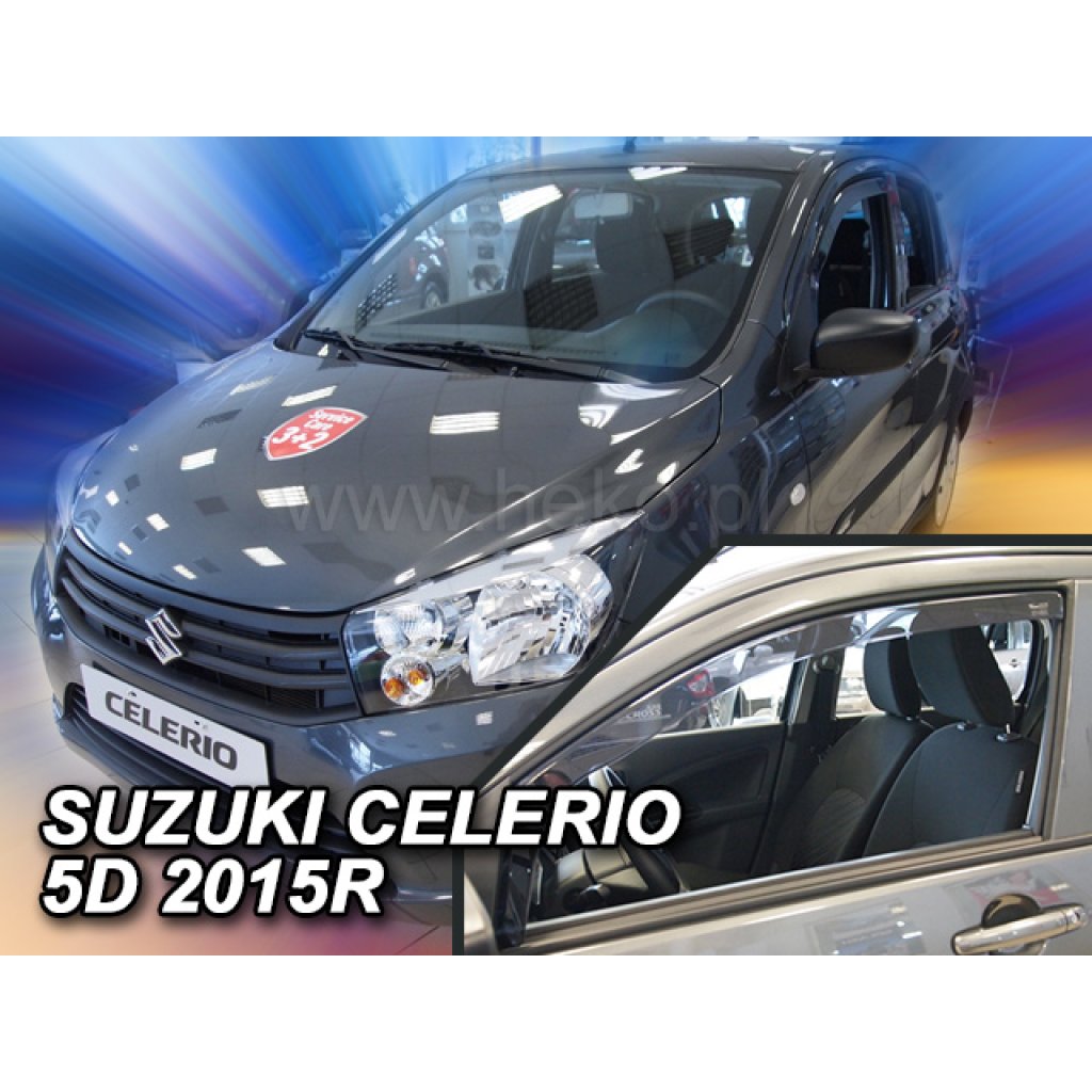 Ofuky oken Suzuki Celerio 5D 2015- přední | Heko