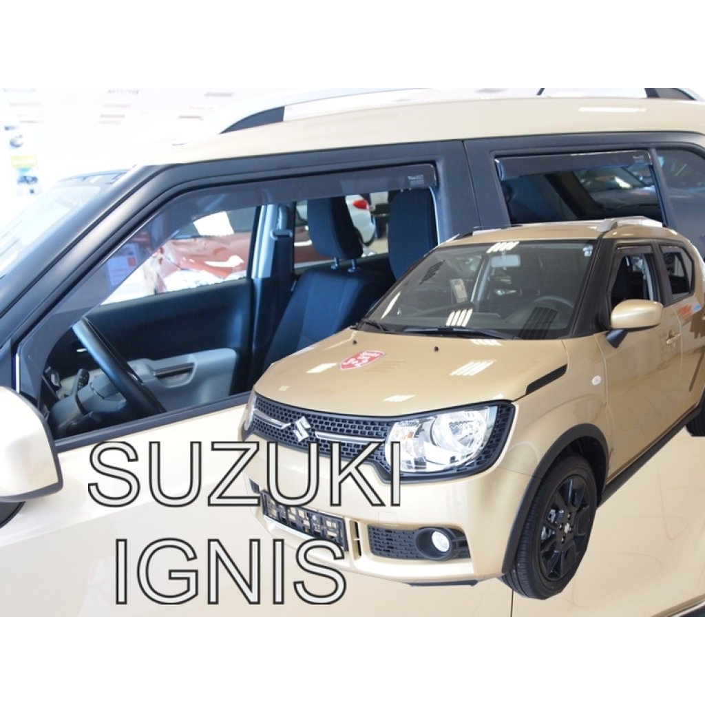 Ofuky oken Suzuki Ignis 5D 2016- přední + zadní | Heko