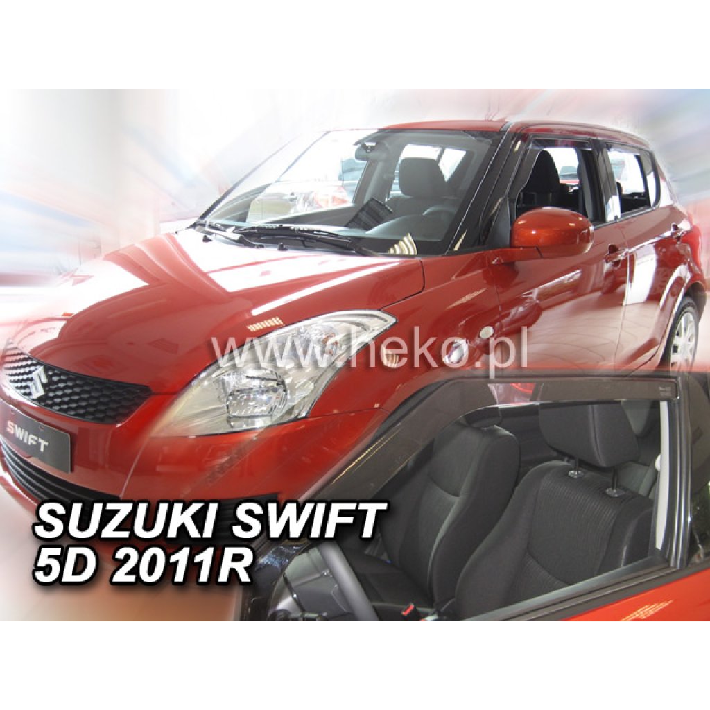 Ofuky oken Suzuki Swift 5D 11/2010- přední | Heko