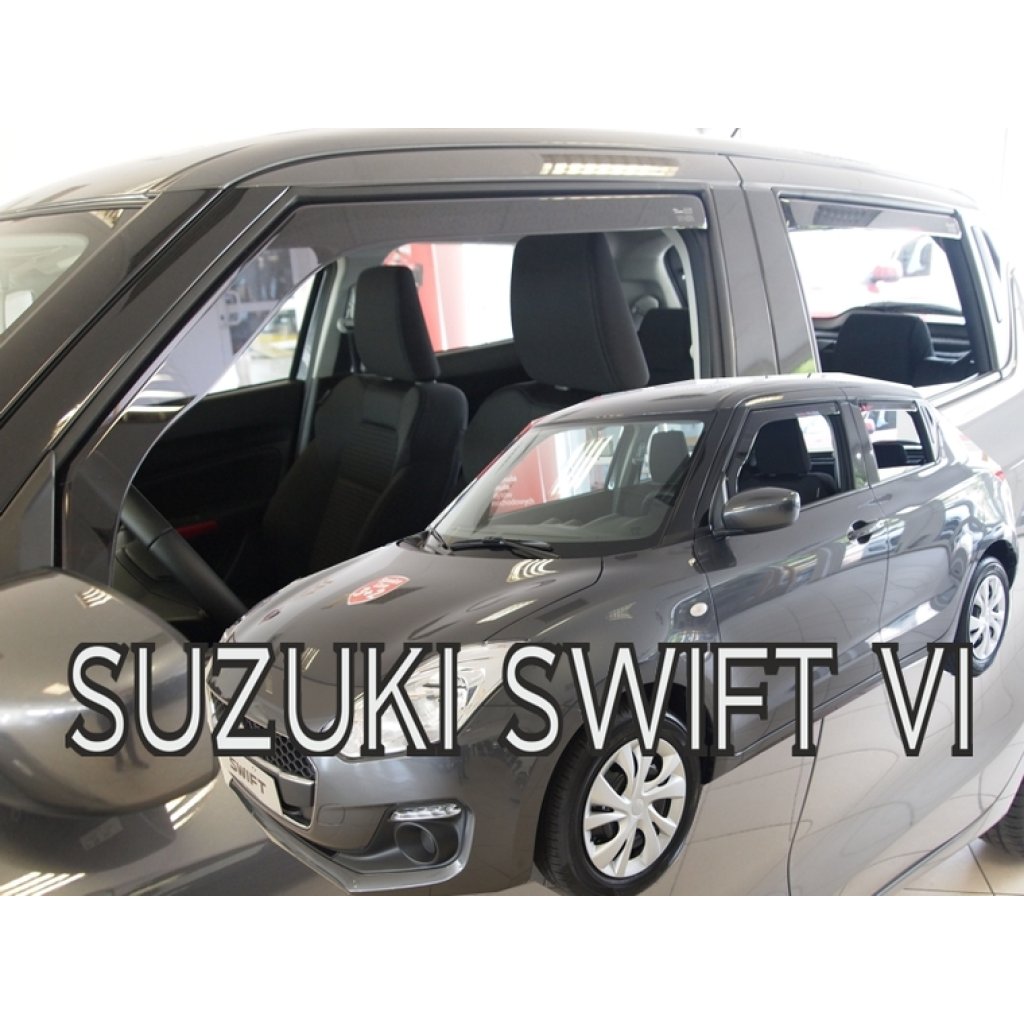 Ofuky oken Suzuki Swift 5D 2017- přední + zadní | Heko