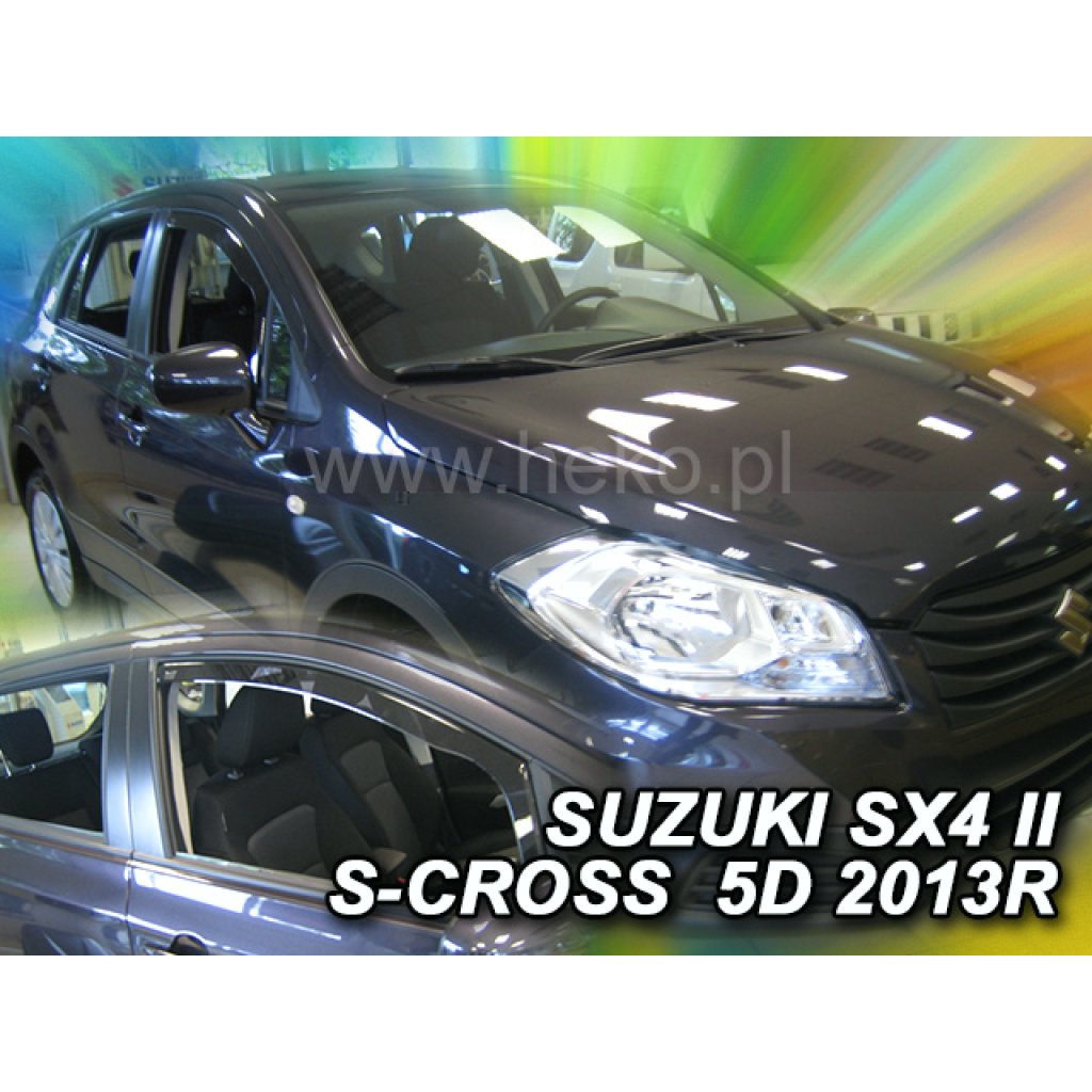 Ofuky oken Suzuki SX4 S-Cross 2013- přední | Heko