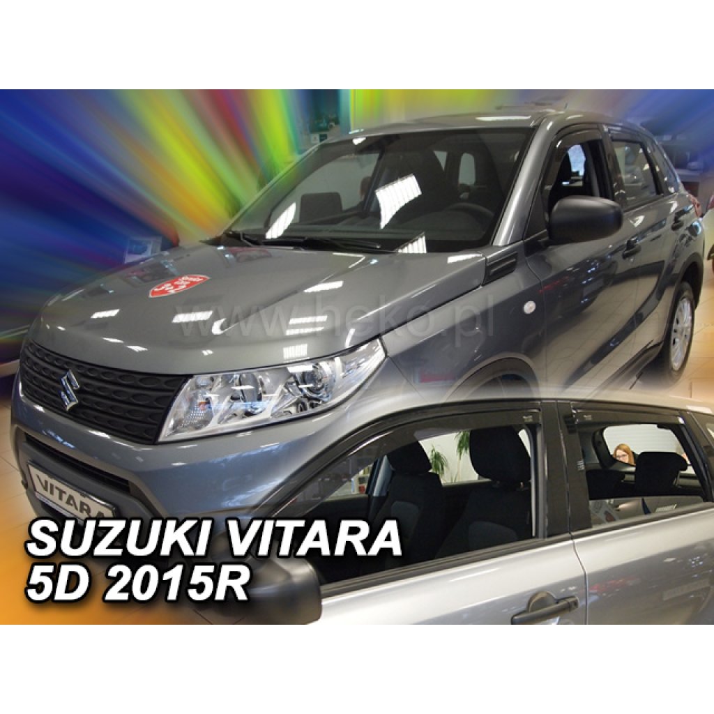 Ofuky oken Suzuki Vitara II 5D 2014- přední + zadní | Heko