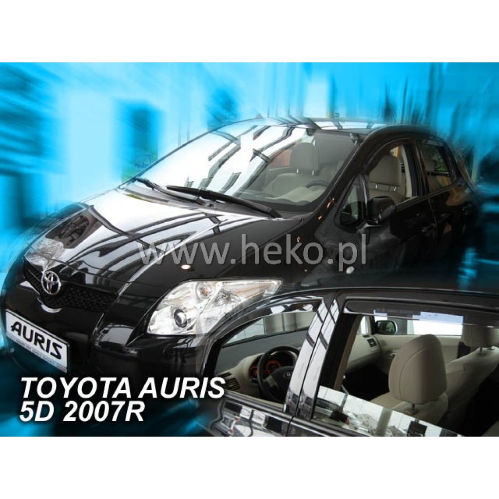 Ofuky oken Toyota Auris 5D 2007- přední + zadní | Heko