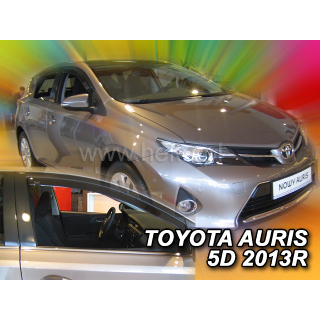 Ofuky oken Toyota Auris 5D 2013- přední | Heko