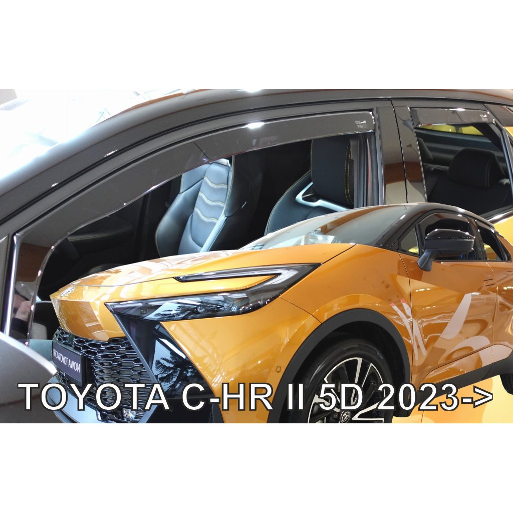 Ofuky oken Toyota C-HR 5dv 2023- přední + zadní | Heko