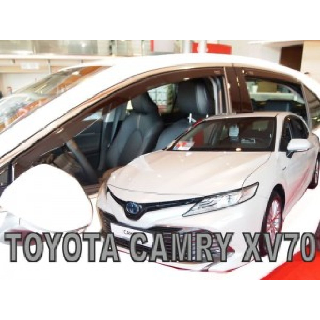 Ofuky oken Toyota Camry XV70 5D 2018- přední + zadní | Heko