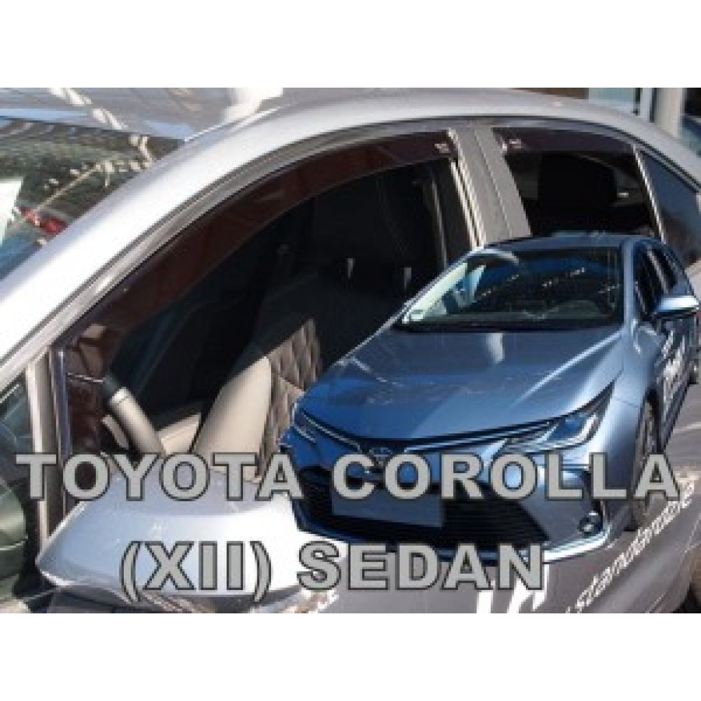 Ofuky oken Toyota Corolla 5D sedan 2018- přední + zadní | Heko