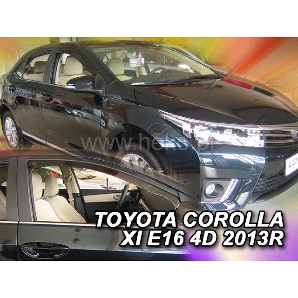 Ofuky oken Toyota Corolla E16 4D 2013- přední | Heko