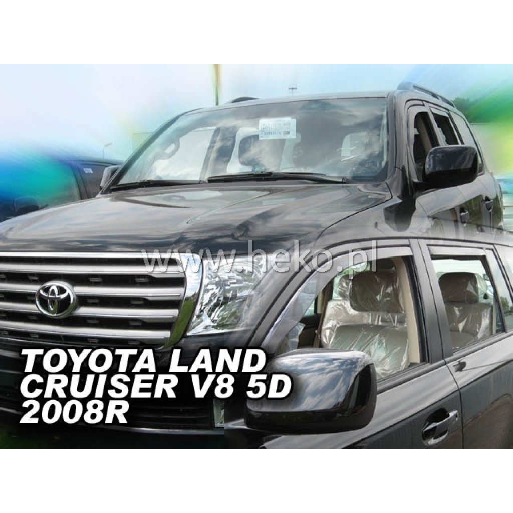Ofuky oken Toyota Land Cruiser V8 5D 2008- přední | Heko