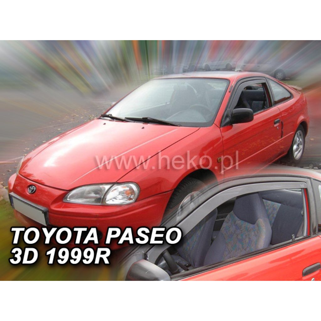 Ofuky oken Toyota Paseo 3D 1991-1999 přední | Heko