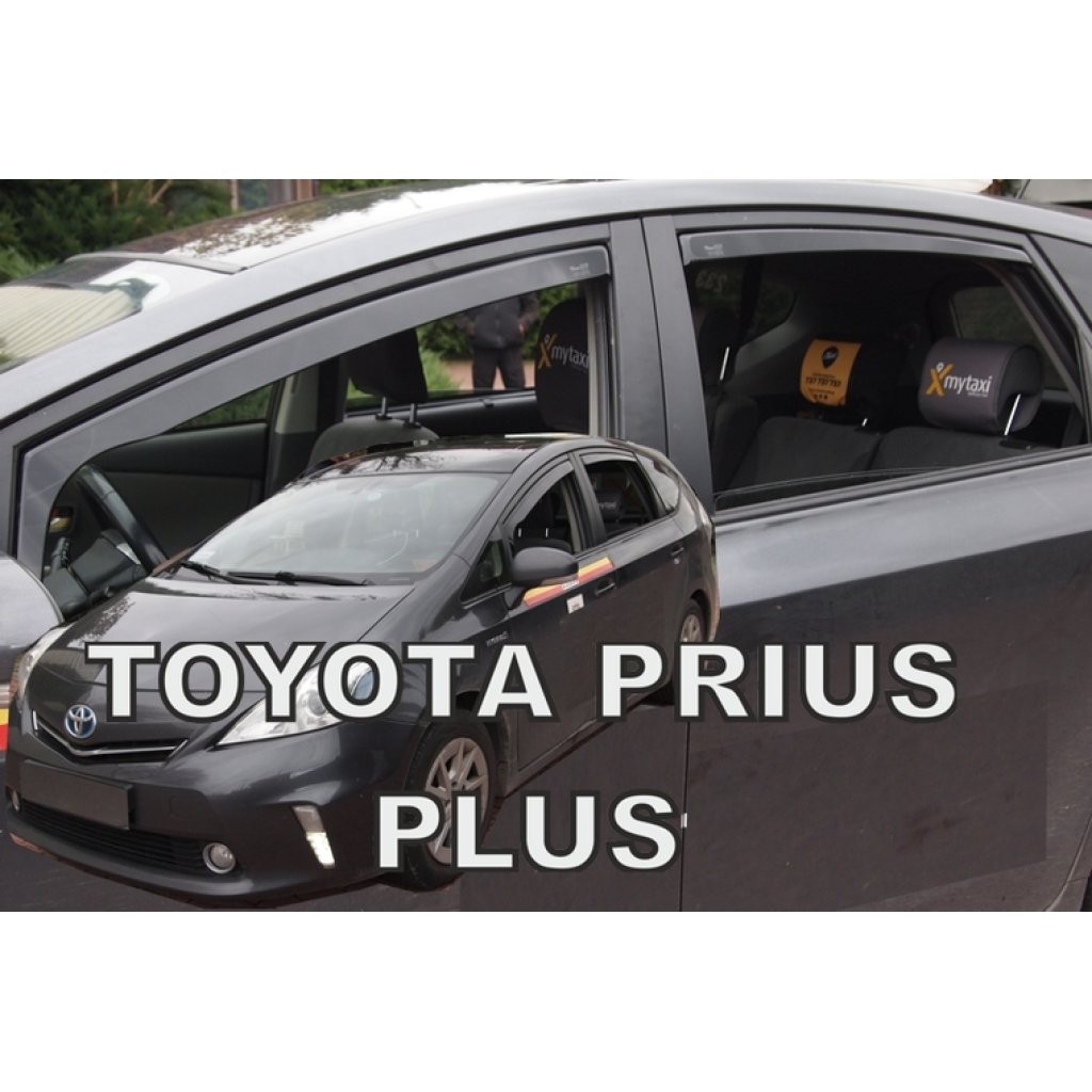 Ofuky oken Toyota Prius Plus 5D 2017- přední + zadní | Heko