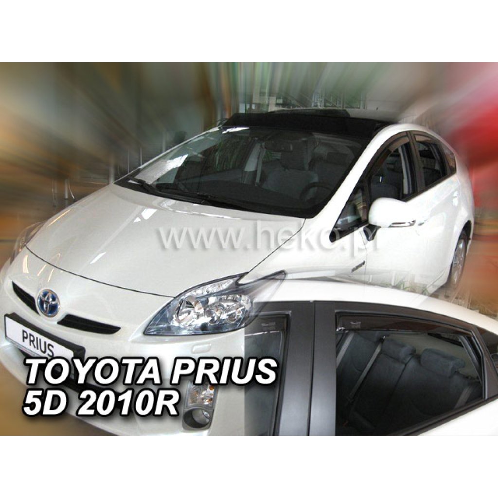Ofuky oken Toyota Prius VI 5D 2010- přední + zadní | Heko