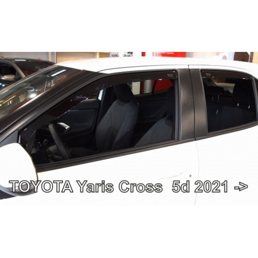 Ofuky oken Toyota Yaris Cross 5dv 2021- přední + zadní | Heko